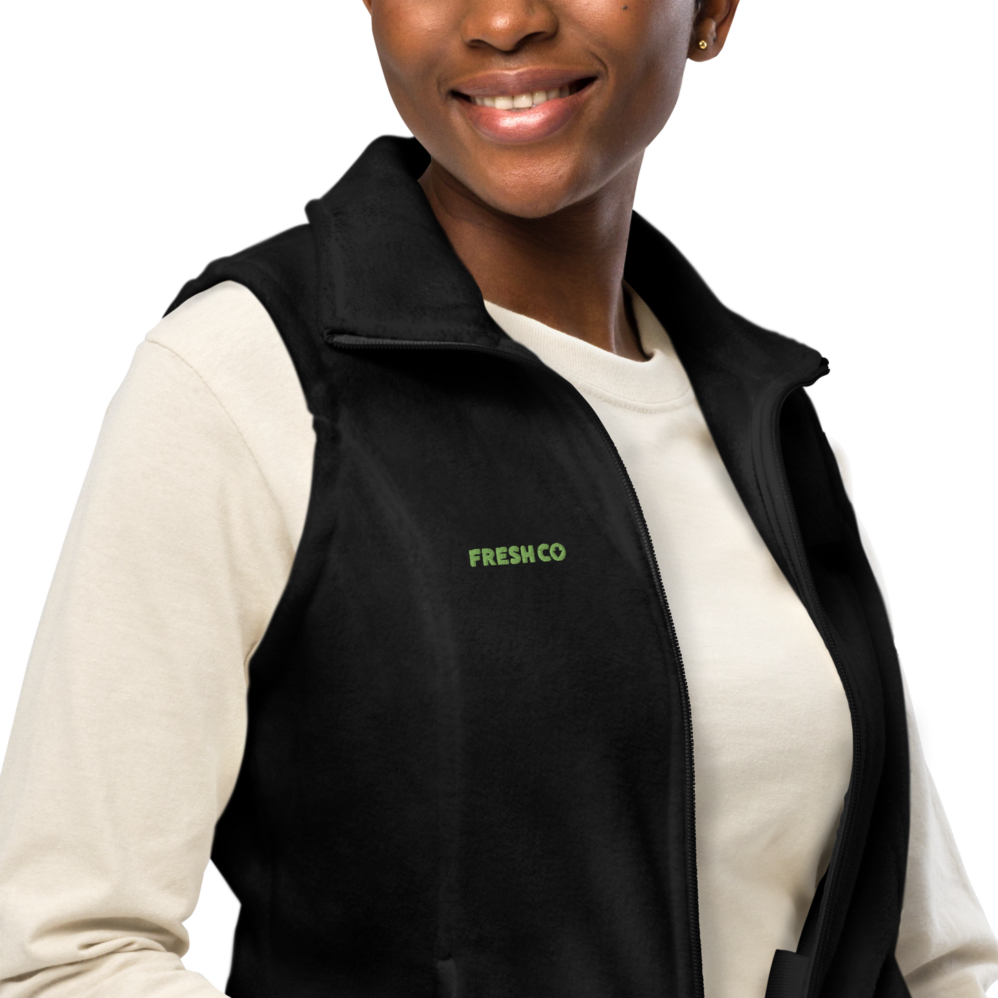 Freshco Women’s Columbia Fleece Vest